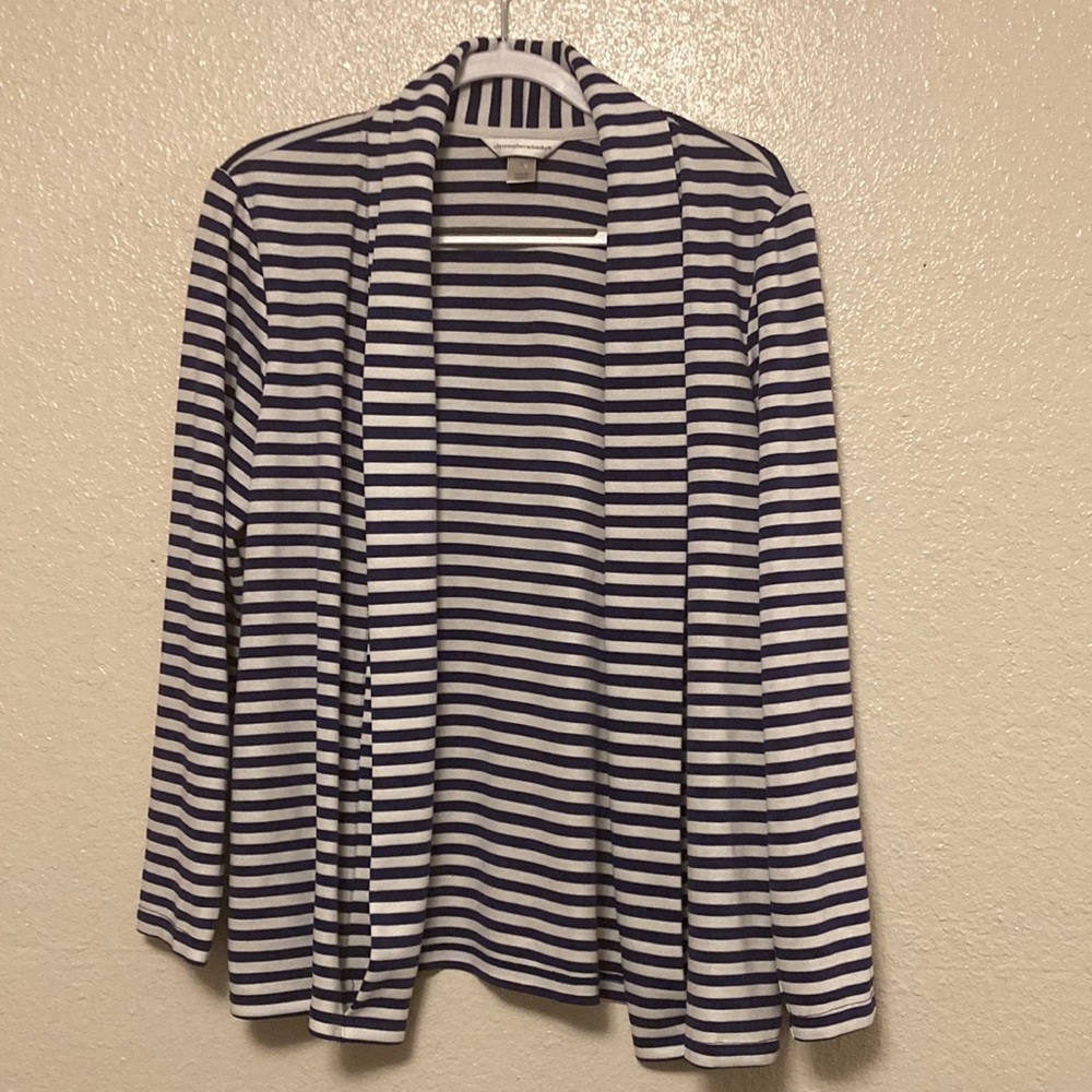 Navy blue blazer. Christopher and Banks Size Large